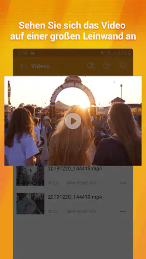 Video / Bild auf TV übertragen screenshot