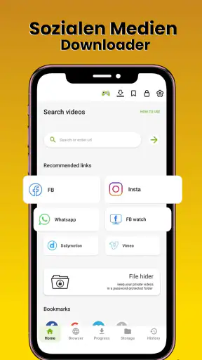 Video Downloader Alle Formate screenshot