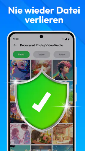 Video, Fotowiederherstellung screenshot