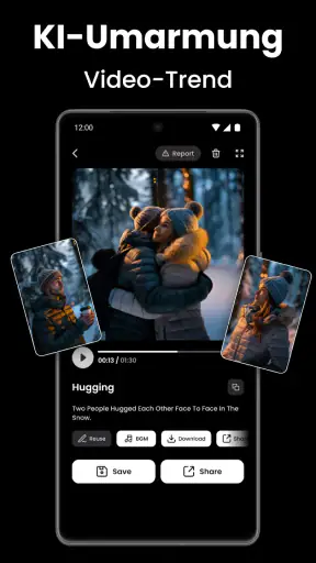 Video KI - Umarmung & Kuss screenshot