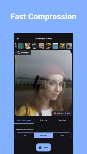 Video komprimieren screenshot