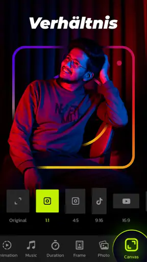 Video Maker mit Musik, Foto screenshot