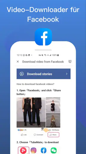 Video- und Musik-Downloader screenshot