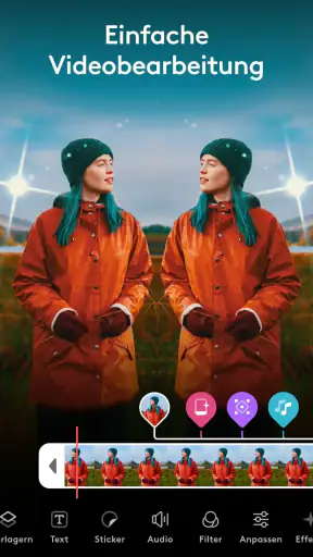 Videoleap: KI-Video Bearbeiten screenshot