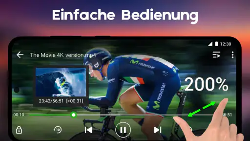 Videoplayer für alle Formate screenshot