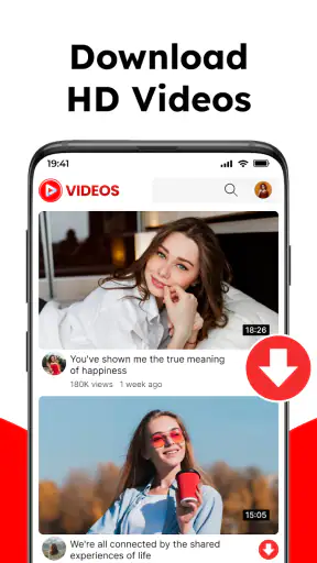Vidmy Video-Downloader, Player screenshot
