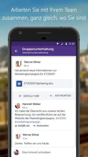 Viva Engage screenshot