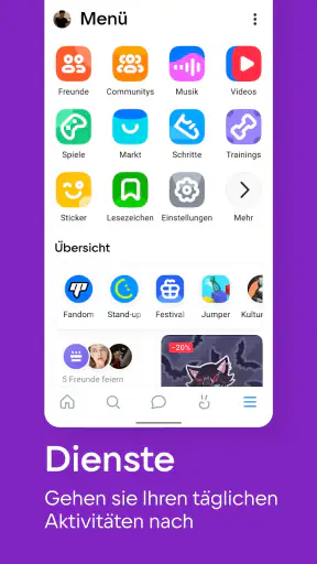 VK: Soziales Netzwerk & Anrufe screenshot