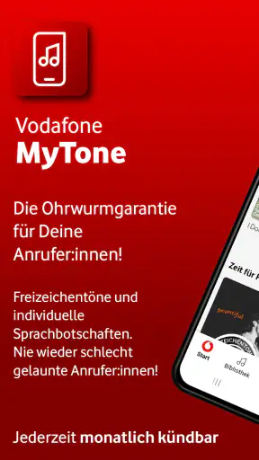 Vodafone MyTone screenshot