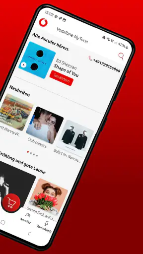 Vodafone MyTone screenshot