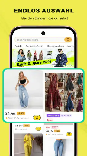 Voghion - Online-Shopping-App screenshot