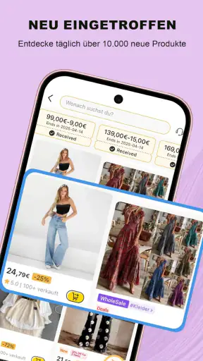 Voghion - Online-Shopping-App screenshot