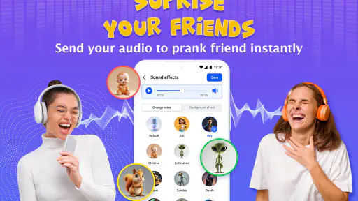 Voice Changer AI, Sound Effect screenshot