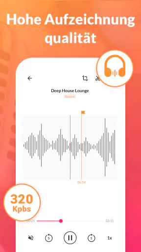 Voice Recorder & Sprachmemos screenshot