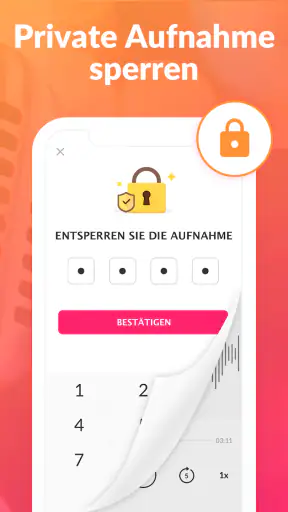 Voice Recorder & Sprachmemos screenshot
