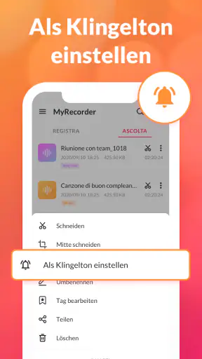 Voice Recorder & Sprachmemos screenshot