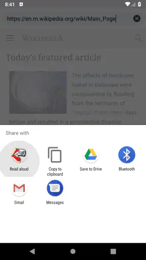 Vorlesen Lassen auf Deutsch screenshot