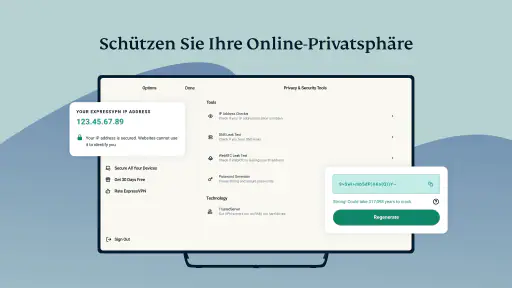 VPN: ExpressVPN Sicheres WLAN screenshot