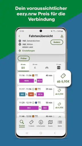 VRR App & eezy.nrw Ticket screenshot