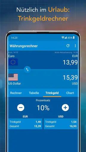 Währungsrechner - Finanzen100 screenshot