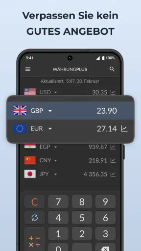 Währungsrechner Plus screenshot