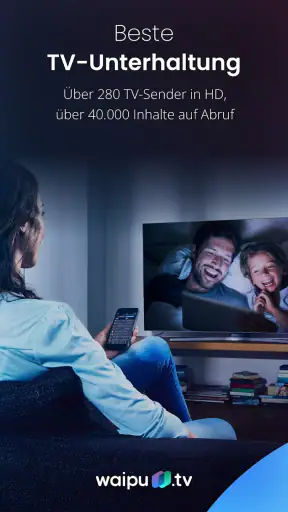 waipu.tv – Live TV-Streaming screenshot