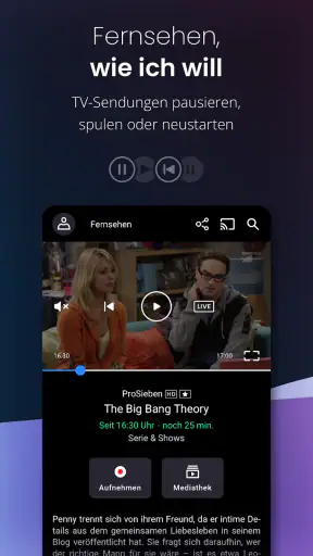 waipu.tv – Live TV-Streaming screenshot