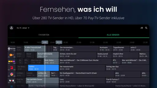 waipu.tv – Live TV-Streaming screenshot