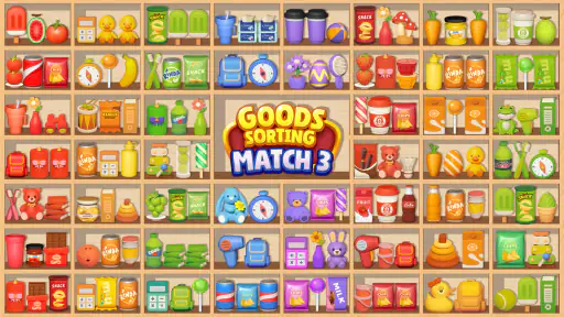 Waren sortieren Match-3-Puzzle screenshot