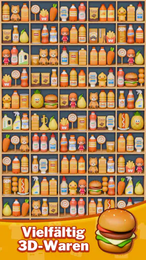 Waren Sortierspiele: 3D-Puzzle screenshot