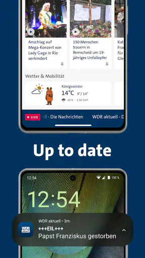 WDR aktuell screenshot