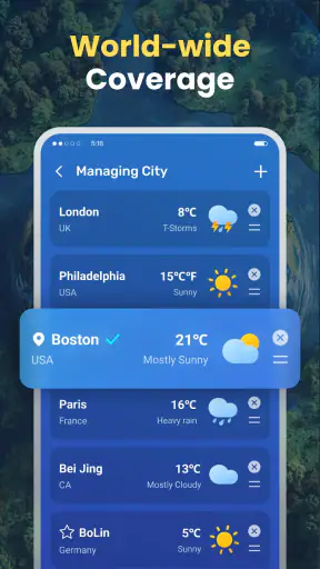 Wettervorhersage: Live Alerts screenshot