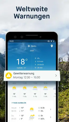 WeatherPro: Wetter & Radar screenshot