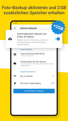 WEB.DE Mail, Cloud & News screenshot