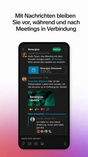 Webex screenshot