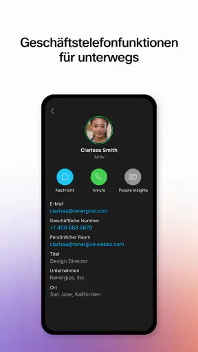 Webex screenshot