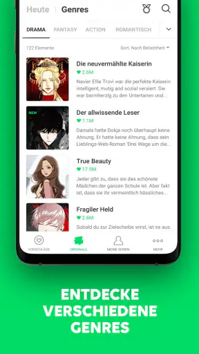WEBTOON screenshot