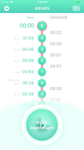 Wehen - Wehenzähler 9m screenshot