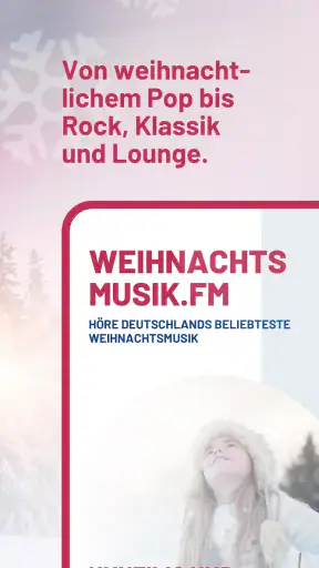 Weihnachtsmusik.fm screenshot