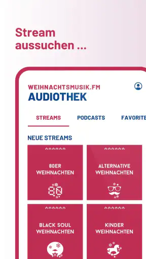Weihnachtsmusik.fm screenshot