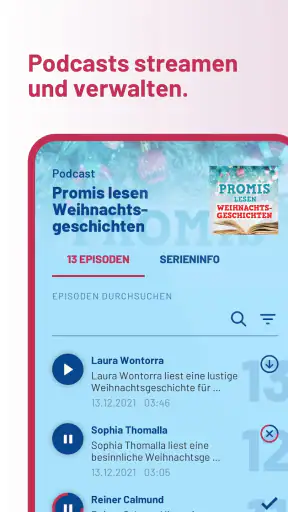 Weihnachtsmusik.fm screenshot