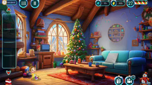 Weihnachtsspiel: Frostige Welt screenshot