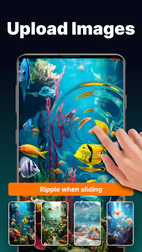 Wellen&3D Live-Hintergrundbild screenshot