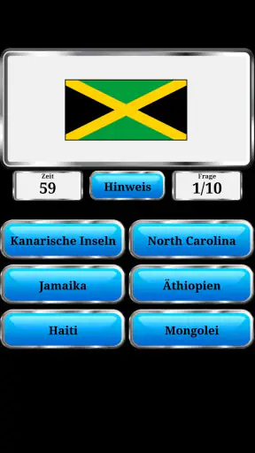 Welt Geographie - Quiz-Spiel screenshot