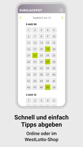 WestLotto screenshot