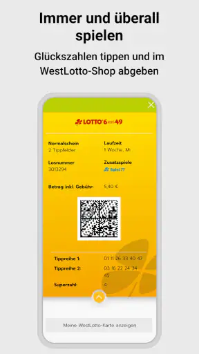 WestLotto screenshot