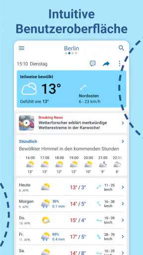 Wetter 14 Tage - Meteored screenshot