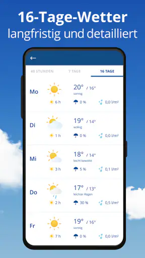 wetter.com Wetter & Regenradar screenshot