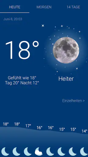 Wetter Deutschland screenshot