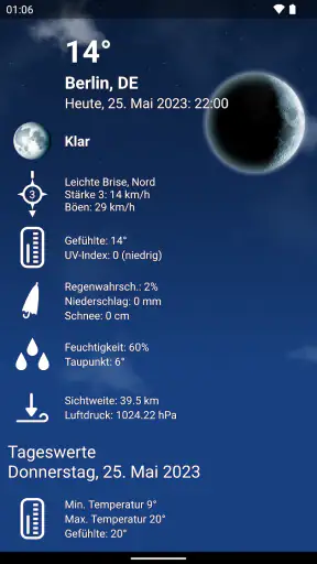 Wetter Deutschland XL PRO screenshot
